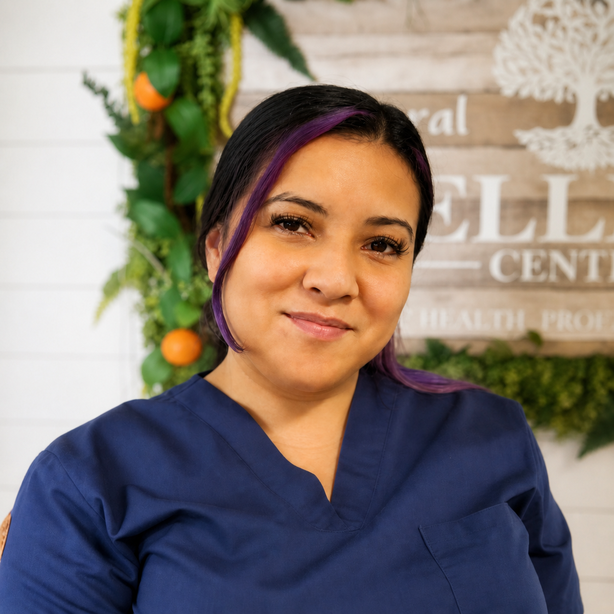 Valeria Ramirez, licensed esthetician at All Natural Wellness Center.